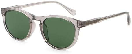 Солнцезащитные очки из ацетата, модные, с защитой от УФ-излучения UV400, женские, коричнево-зеленые, унисекс, круглые, для мужчин, подарочные товары MTZJH, Grey With Green
Солнцезащитные очки из ацетата, модные, с защитой от УФ-излучения UV400, женские, коричнево-зеленые, унисекс, круглые, для мужчин, подарочные товары MTZJH, Grey With Green