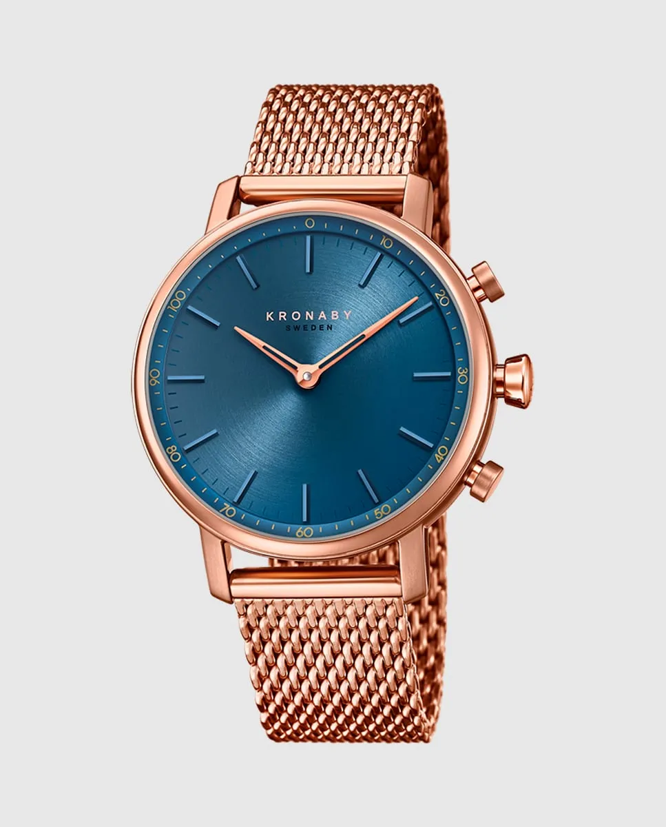 Женские часы S0668/1 Carat из розовой стали Kronaby, розовый
Женские часы S0668/1 Carat из розовой стали Kronaby, розовый