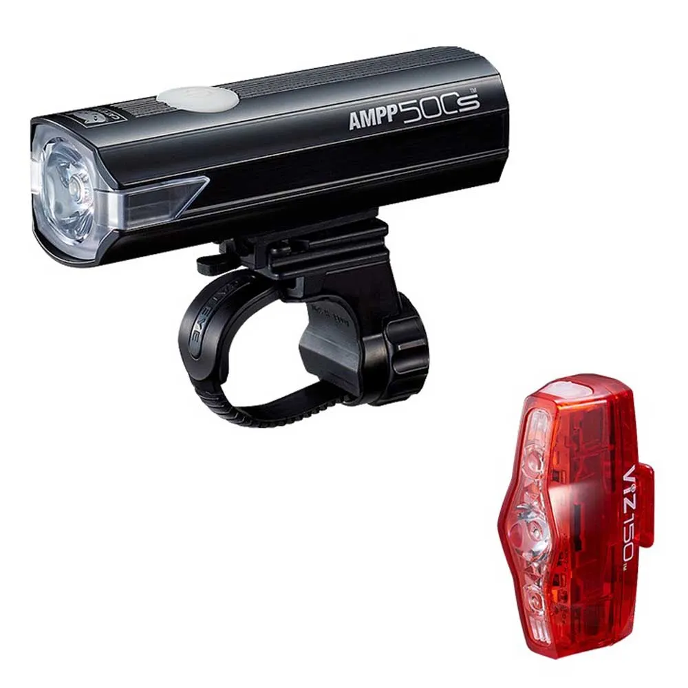 Комплект велосипедных фонарей Cateye AMPP500 & Viz150, серебряный
Комплект велосипедных фонарей Cateye AMPP500 & Viz150, серебряный