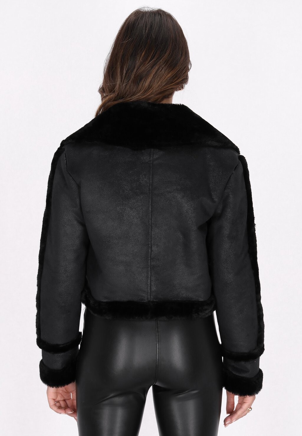 Куртка из искусственной кожи faina, черный
Куртка из искусственной кожи faina, черный