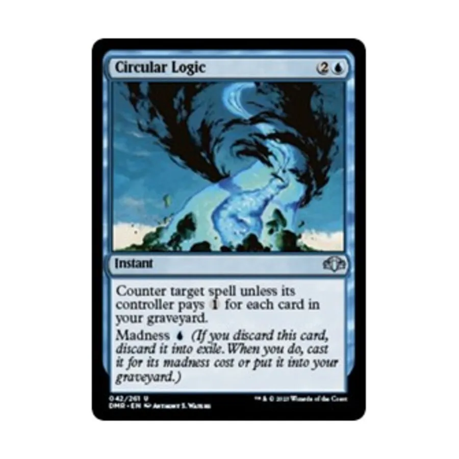 CCG Круговая логика (U), MTG - Dominaria Remastered
CCG Круговая логика (U), MTG - Dominaria Remastered