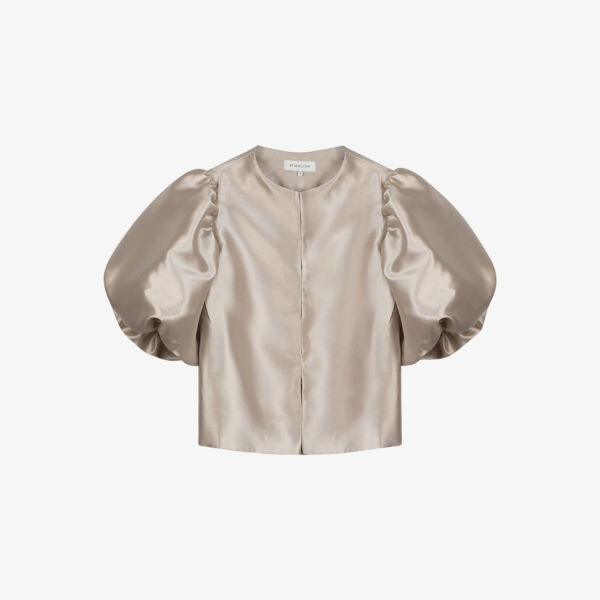 Атласная блузка cleo с объемными рукавами Malina, бежевый
Атласная блузка cleo с объемными рукавами Malina, бежевый