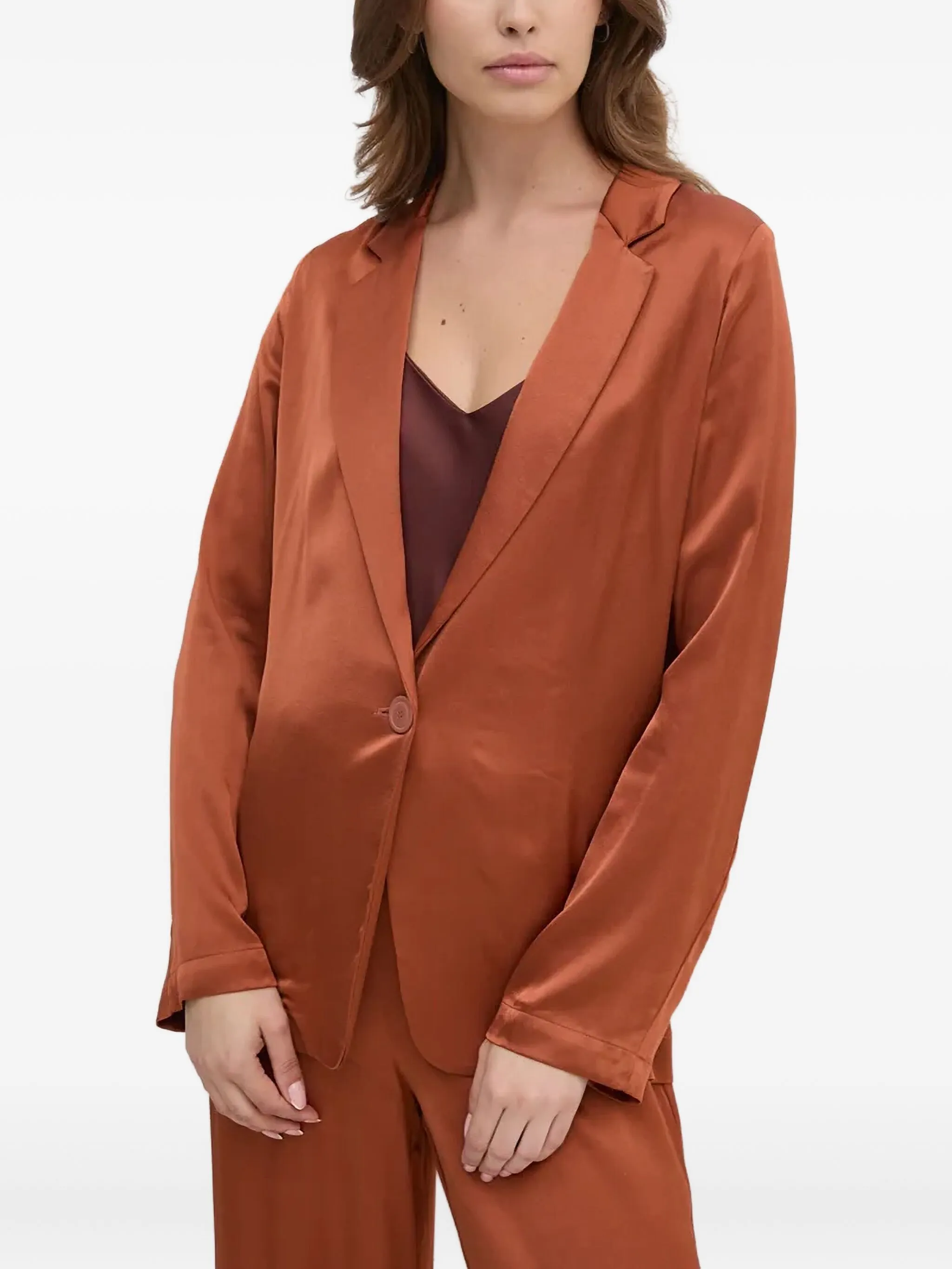 Пиджак на пуговицах Benetton, коричневый
Пиджак на пуговицах Benetton, коричневый
