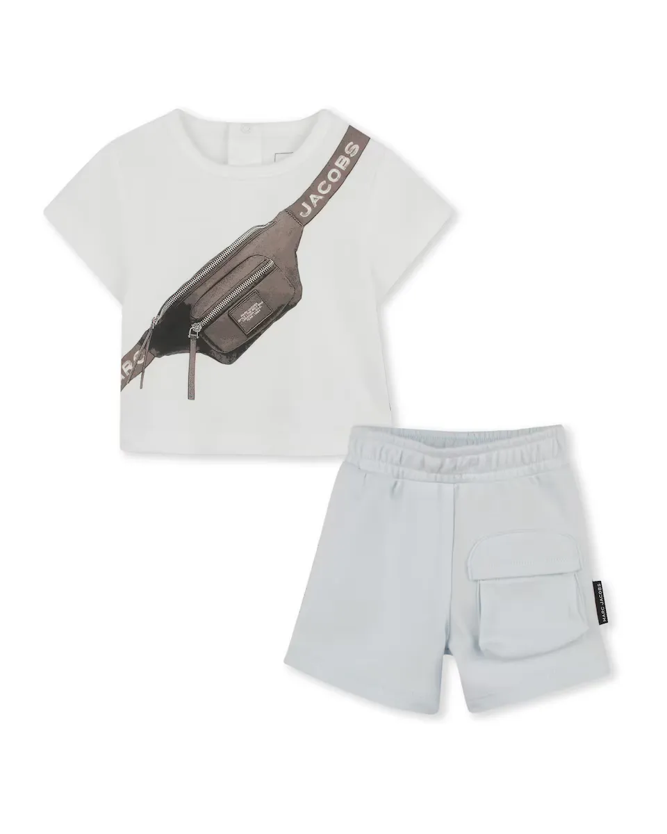 Комплект из рубашки и шорт для мальчика Marc Jacobs, голубой
Комплект из рубашки и шорт для мальчика Marc Jacobs, голубой