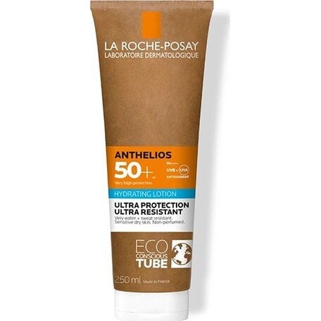 Семейное молочко SPF50+, 250 мл La Roche-Posay, Anthelios Eco Tube
Семейное молочко SPF50+, 250 мл La Roche-Posay, Anthelios Eco Tube