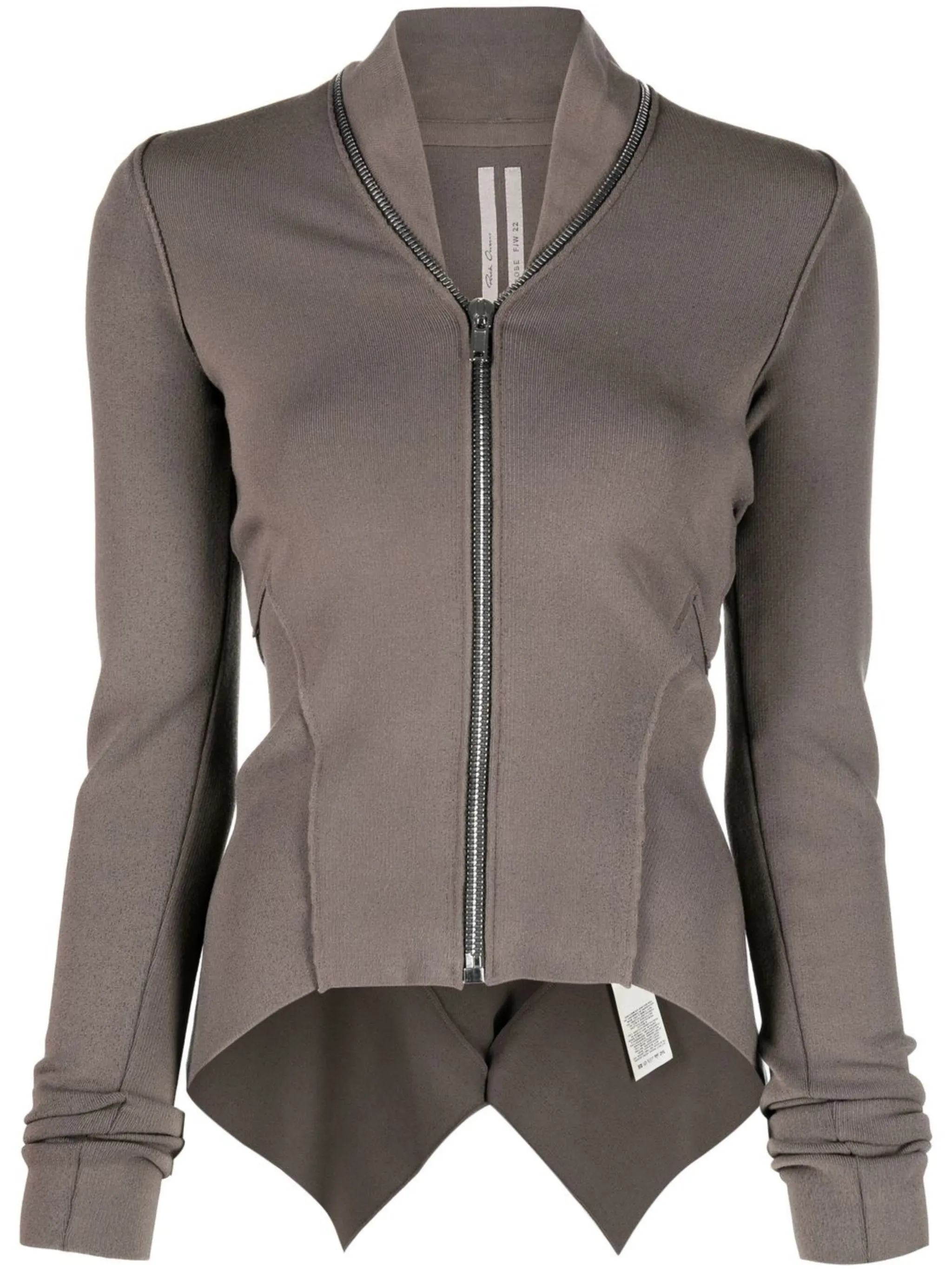 Джемпер на молнии Rick Owens, серый
Джемпер на молнии Rick Owens, серый