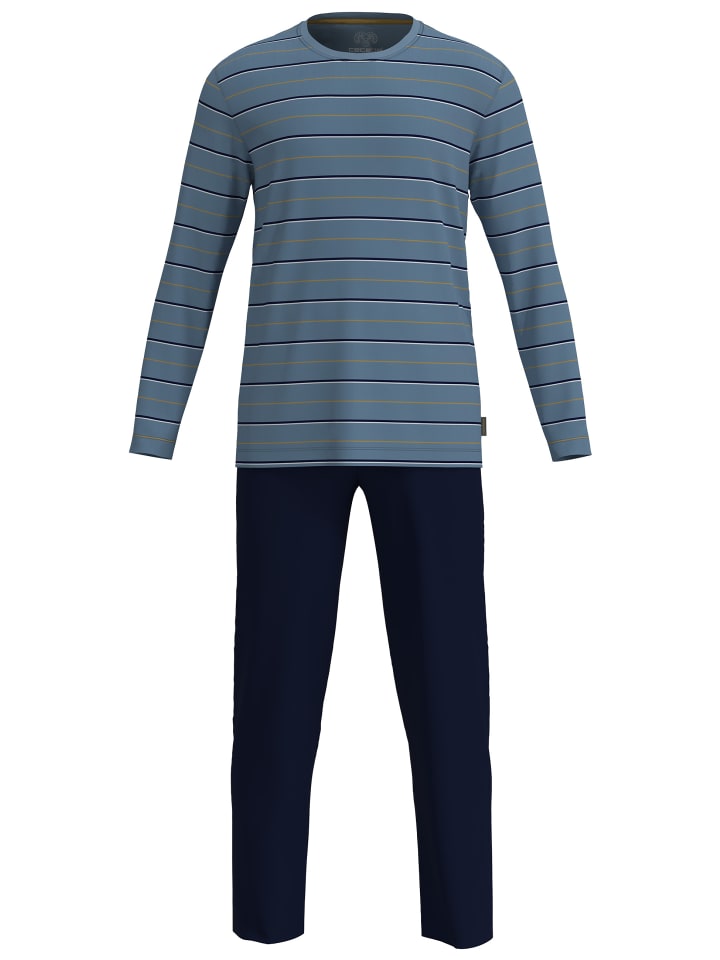 CECEBA Пижамная парга в сине-среднеполоску
CECEBA Пижамная парга в сине-среднеполоску