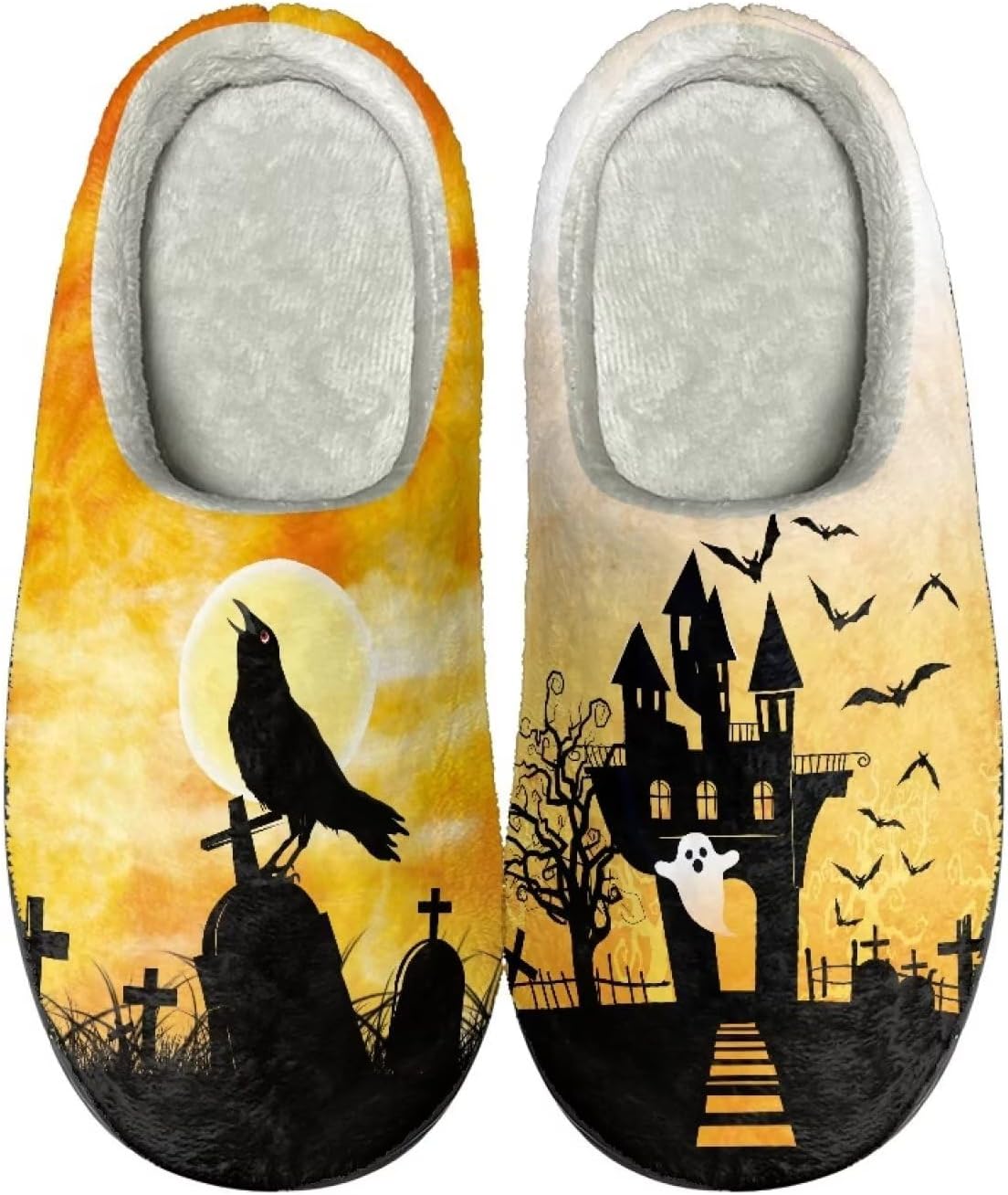 Тапочки Xpyiqun Halloween для дома, и домашние, зимние пушистые тапочки для спальни для мужчин и женщин, Halloween 16
Тапочки Xpyiqun Halloween для дома, и домашние, зимние пушистые тапочки для спальни для мужчин и женщин, Halloween 16