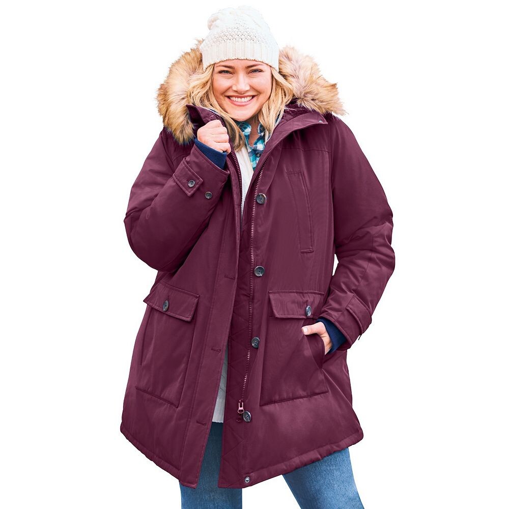 Женщина в женской парке больших размеров The Arctic Parka Woman Within, цвет Deep Claret
Женщина в женской парке больших размеров The Arctic Parka Woman Within, цвет Deep Claret