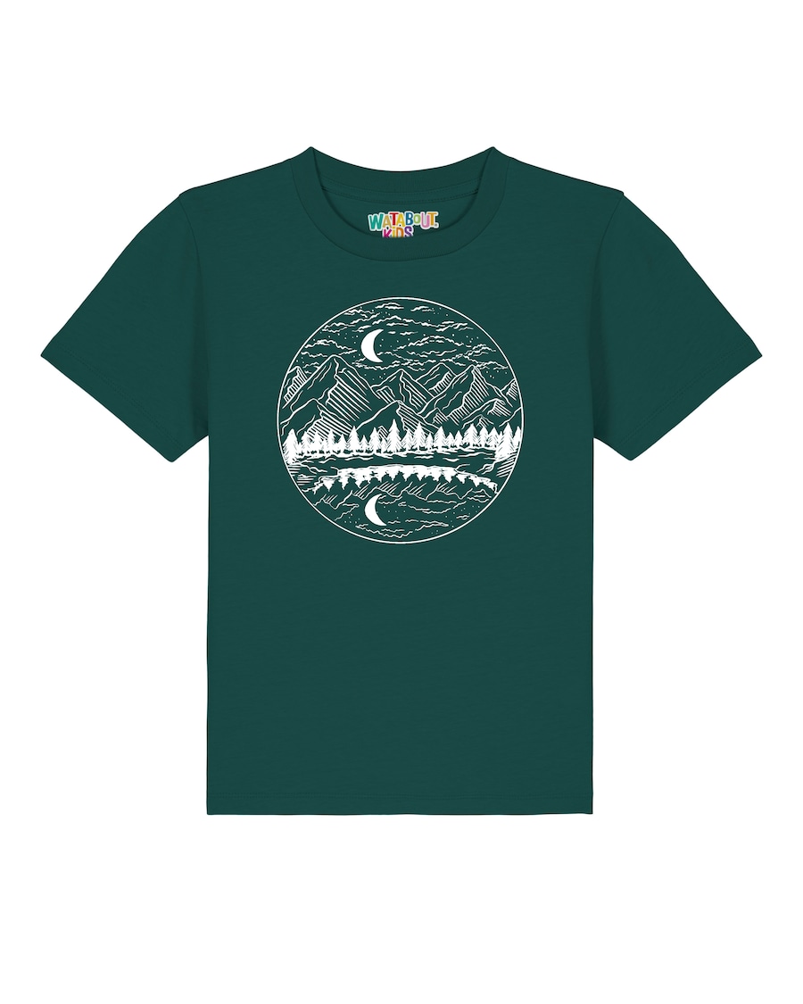 Рубашка watabout.kids Mountains By Night, темно-зеленый
Рубашка watabout.kids Mountains By Night, темно-зеленый