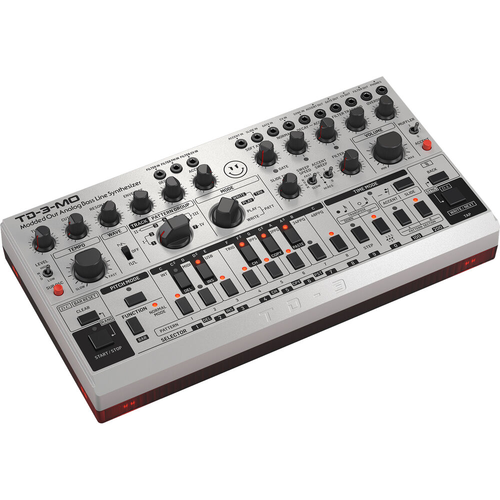 Синтезатор Behringer TD-3-MO-SR Modded-Out Analog Bass Line TD-3-MO-SR
Синтезатор Behringer TD-3-MO-SR Modded-Out Analog Bass Line TD-3-MO-SR