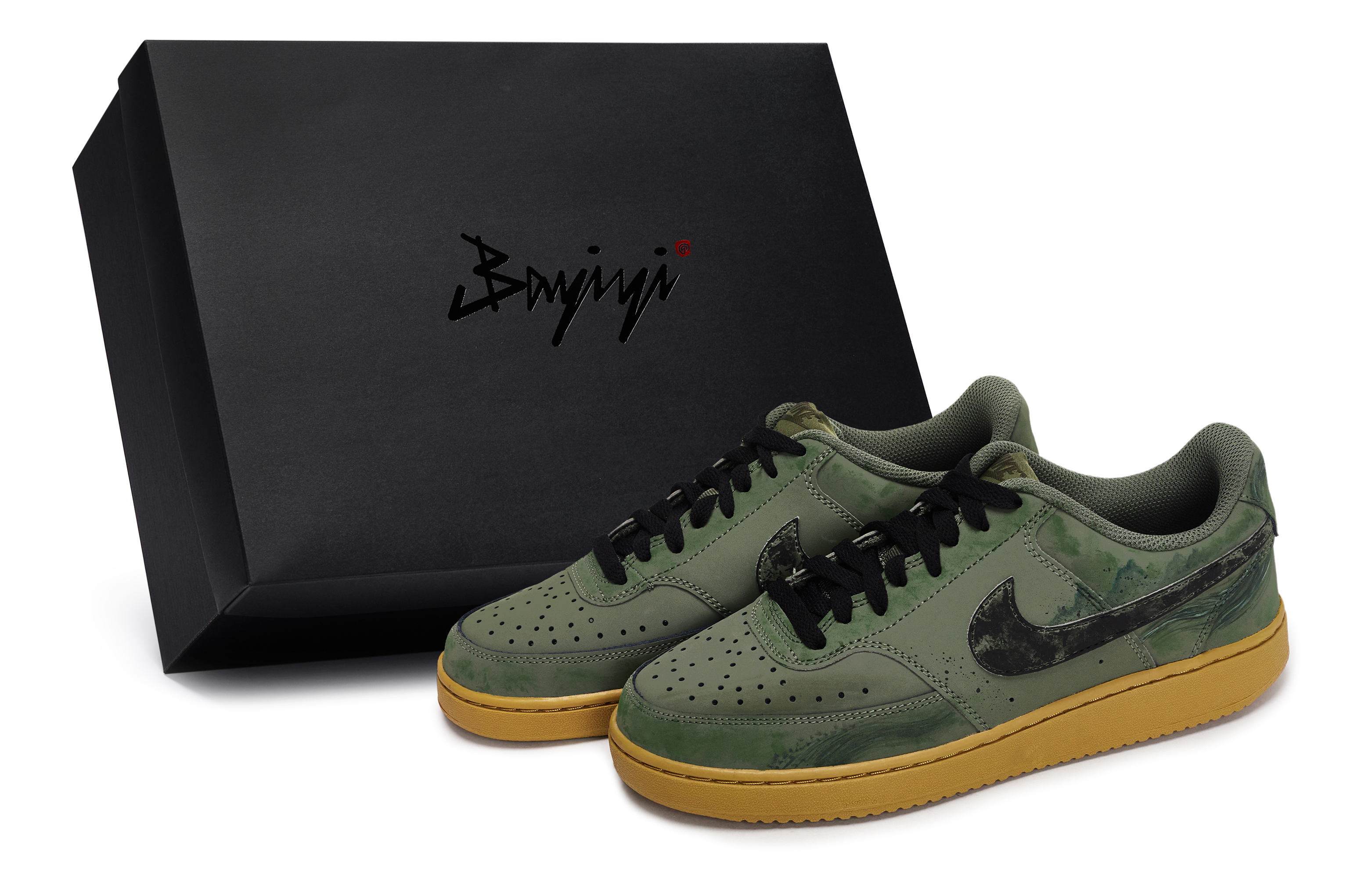 Nike Кроссовки для скейтбординга Court Vision 1, мужские, низкие, цвет: черный/яшмовый
Nike Кроссовки для скейтбординга Court Vision 1, мужские, низкие, цвет: черный/яшмовый