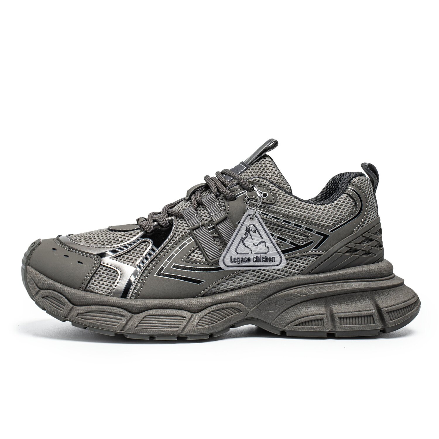 Legaco Chicken Амортизирующие кроссовки мужские низкие массивные серые, цвет Gray
Legaco Chicken Амортизирующие кроссовки мужские низкие массивные серые, цвет Gray