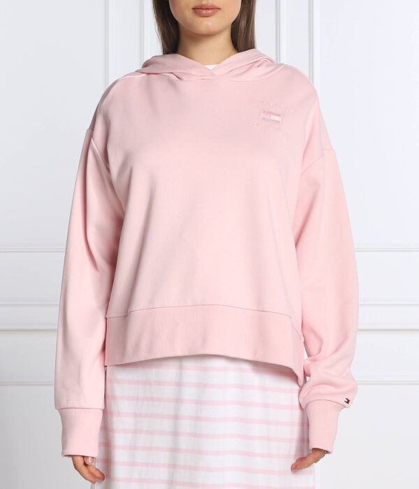 Толстовка женская Tommy Hilfiger свободная с капюшоном, розовый
Толстовка женская Tommy Hilfiger свободная с капюшоном, розовый