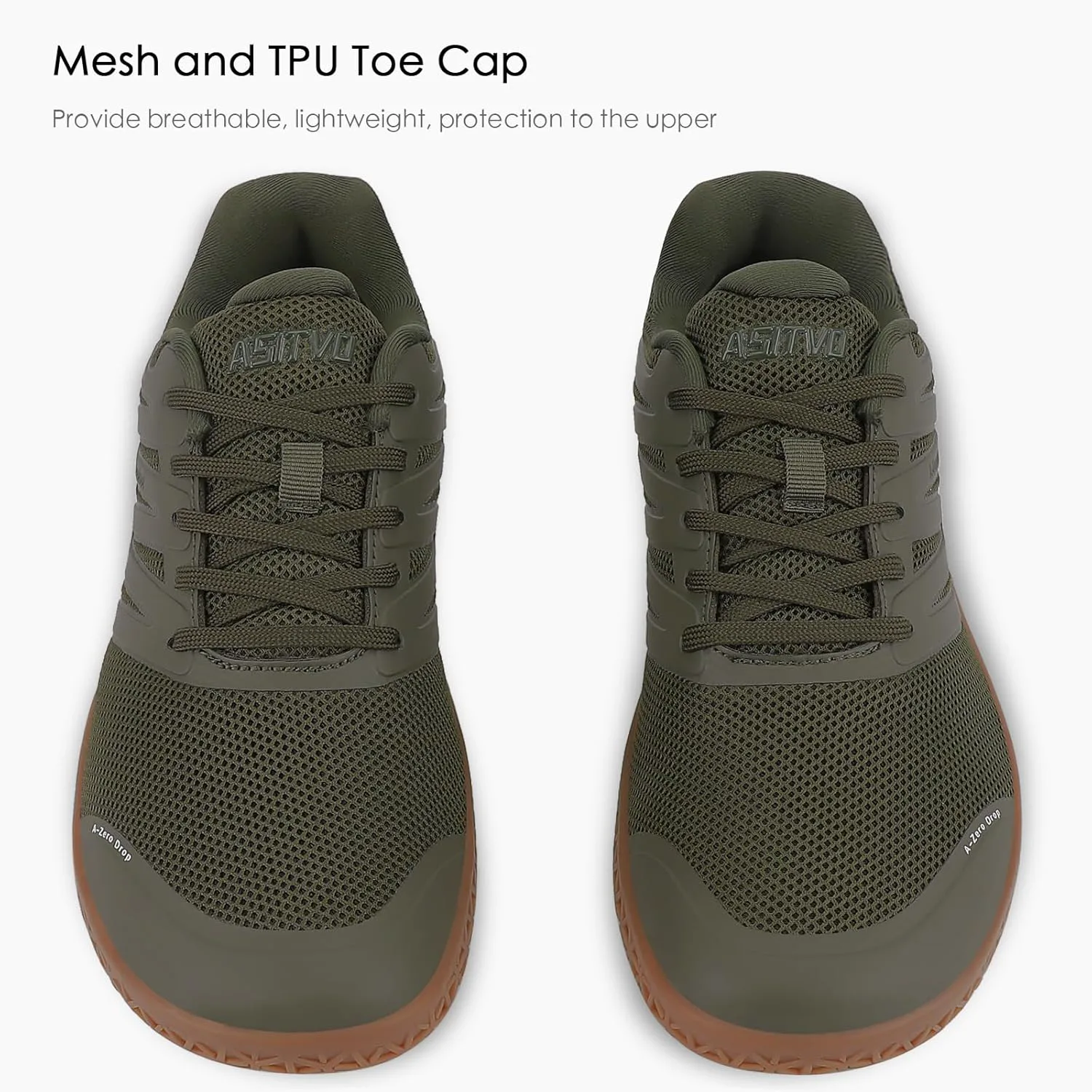 Мужские кроссовки ASITVO Wide с босоногой подошвой нулевого перепада, минималистичные, с широкой носочной частью, TPU носок, верх без швов, зеленый
Мужские кроссовки ASITVO Wide с босоногой подошвой нулевого перепада, минималистичные, с широкой носочной частью, TPU носок, верх без швов, зеленый