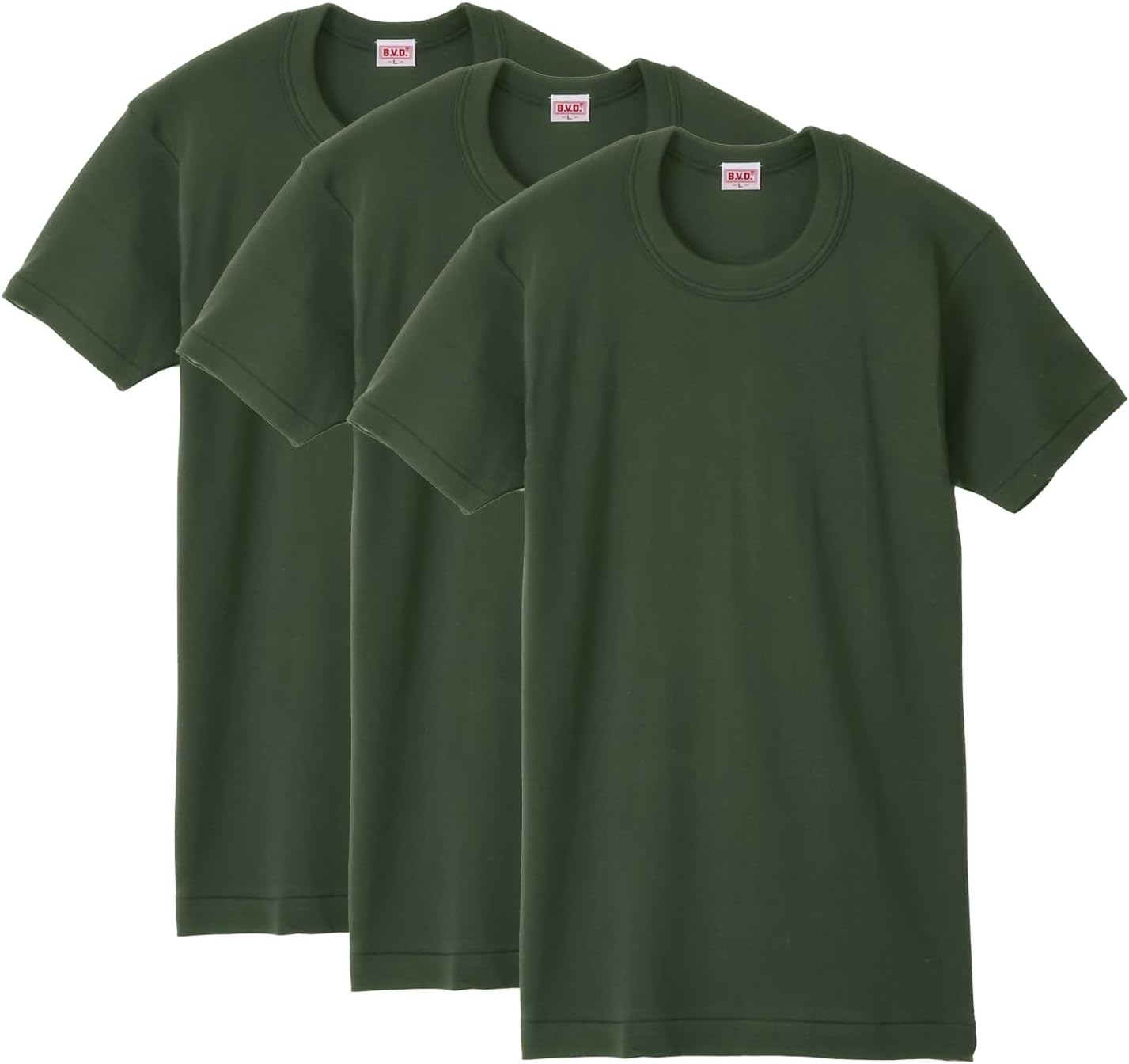 Футболка BVD GOLD с круглым вырезом и коротким рукавом, комплект из 3 предметов, 100% хлопок, мужская, темно-зеленый
Футболка BVD GOLD с круглым вырезом и коротким рукавом, комплект из 3 предметов, 100% хлопок, мужская, темно-зеленый