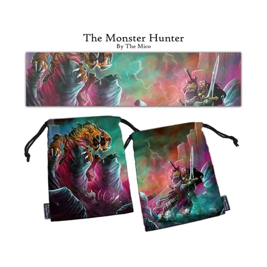 Охотник на монстров, Dice Bags (Drawlab)
Охотник на монстров, Dice Bags (Drawlab)