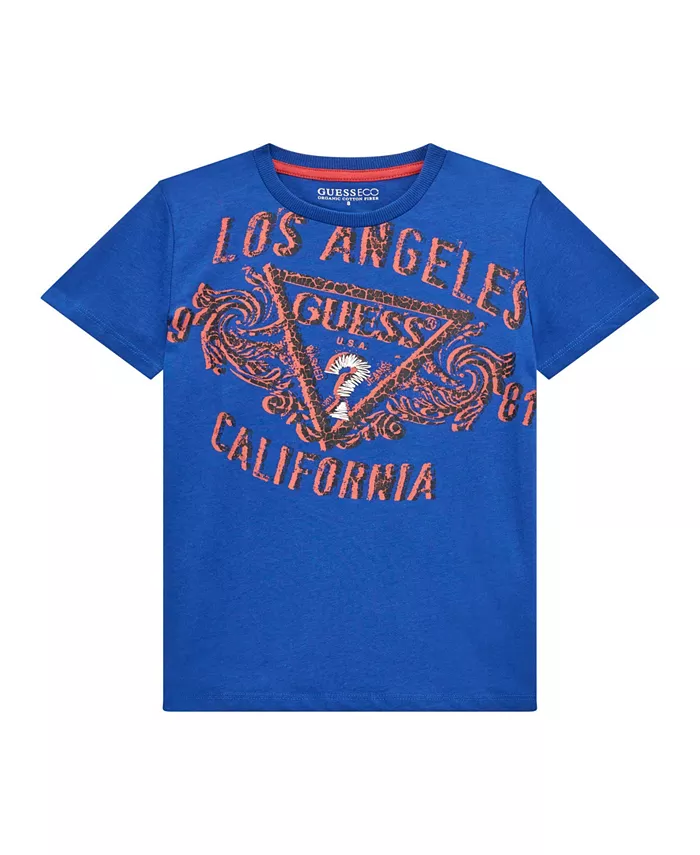 Футболка с коротким рукавом для мальчиков старшего возраста GUESS, синий
Футболка с коротким рукавом для мальчиков старшего возраста GUESS, синий