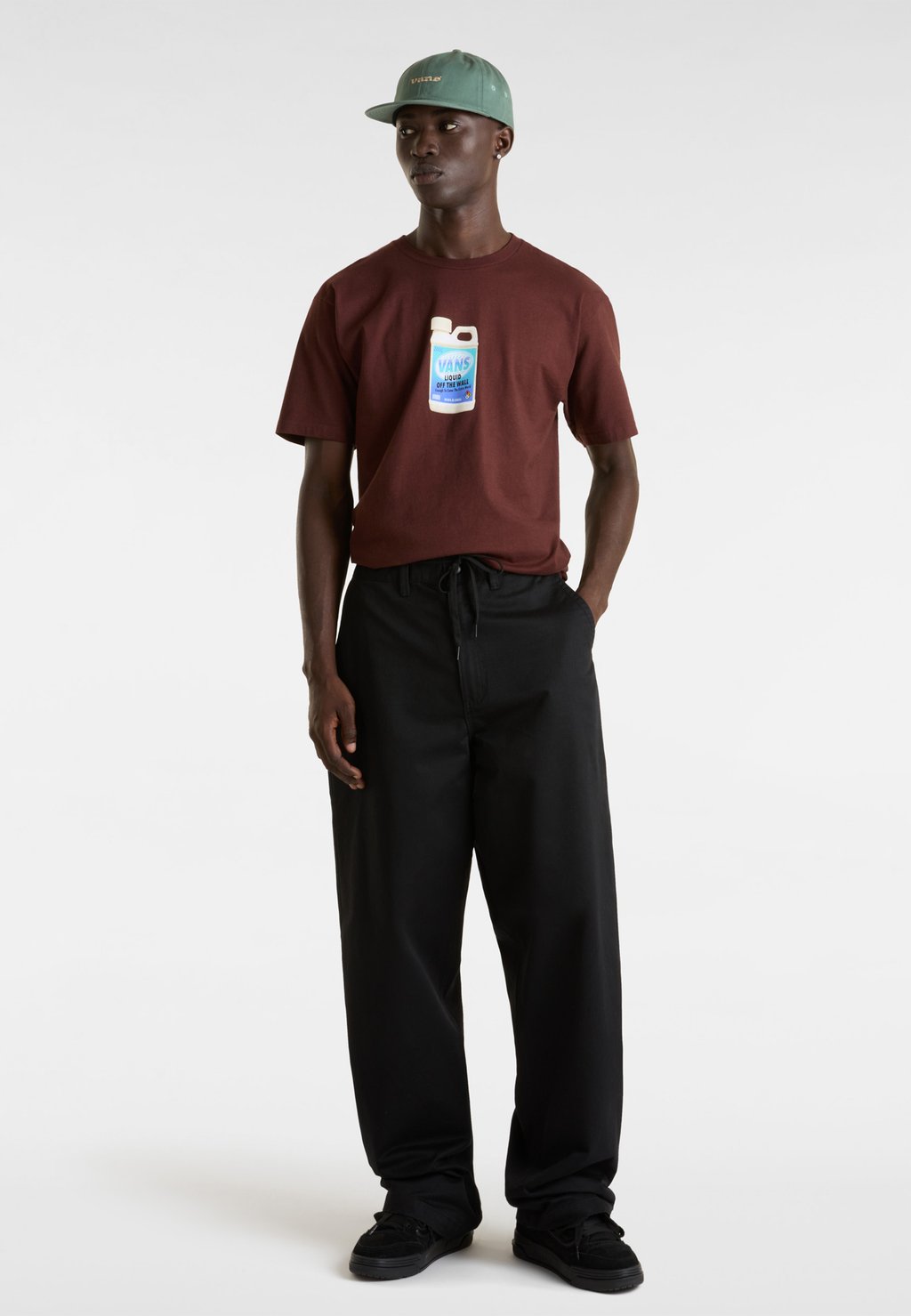 Футболка с принтом Vans, темно-коричневый
Футболка с принтом Vans, темно-коричневый