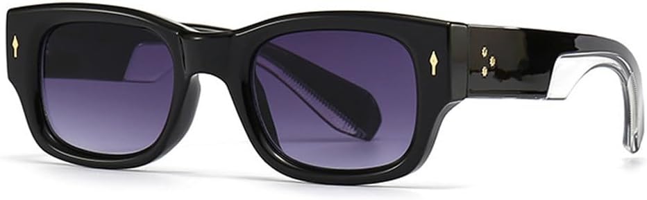 Модные мужские солнцезащитные очки в стиле панк с заклепками, ретро, темно-зеленые, женские солнцезащитные очки с защитой от УФ-излучения UV400 TKKTLLT, Black Gray Gradient
Модные мужские солнцезащитные очки в стиле панк с заклепками, ретро, темно-зеленые, женские солнцезащитные очки с защитой от УФ-излучения UV400 TKKTLLT, Black Gray Gradient