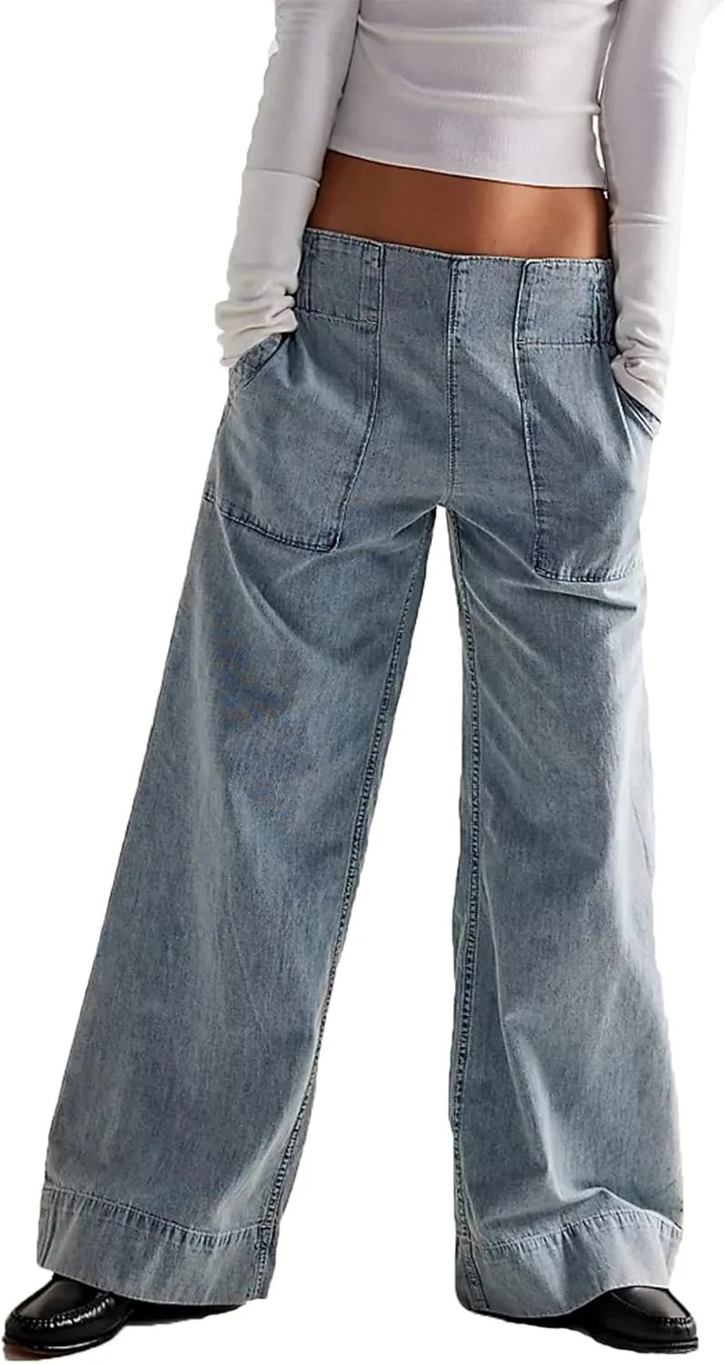 Прямые джинсы для женщин Mid Waist с эластичным поясом cffvdiz
Прямые джинсы для женщин Mid Waist с эластичным поясом cffvdiz