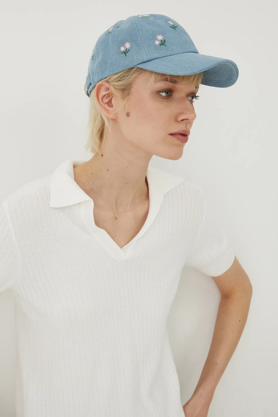 Джинсовая кепка с козырьком Medicine, синий
Джинсовая кепка с козырьком Medicine, синий