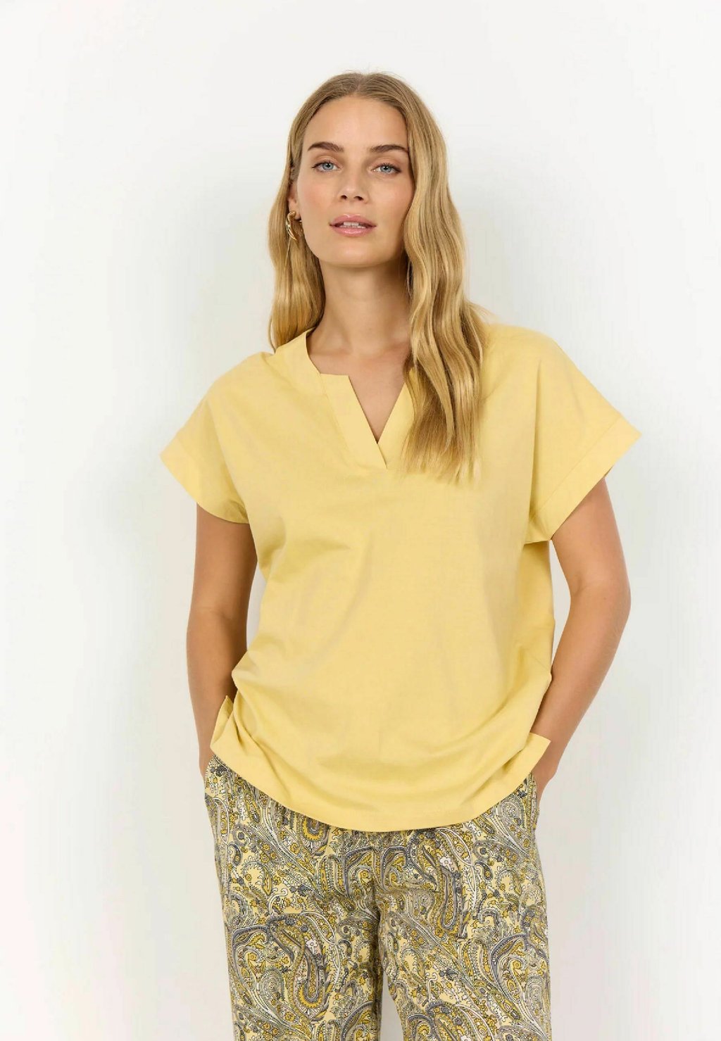 Базовая футболка SC-DERBY 27 Soyaconcept, желтый
Базовая футболка SC-DERBY 27 Soyaconcept, желтый