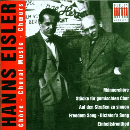 CD диск Eisler / Berliner Singakademie / Berlin Rso: Choral Music
CD диск Eisler / Berliner Singakademie / Berlin Rso: Choral Music