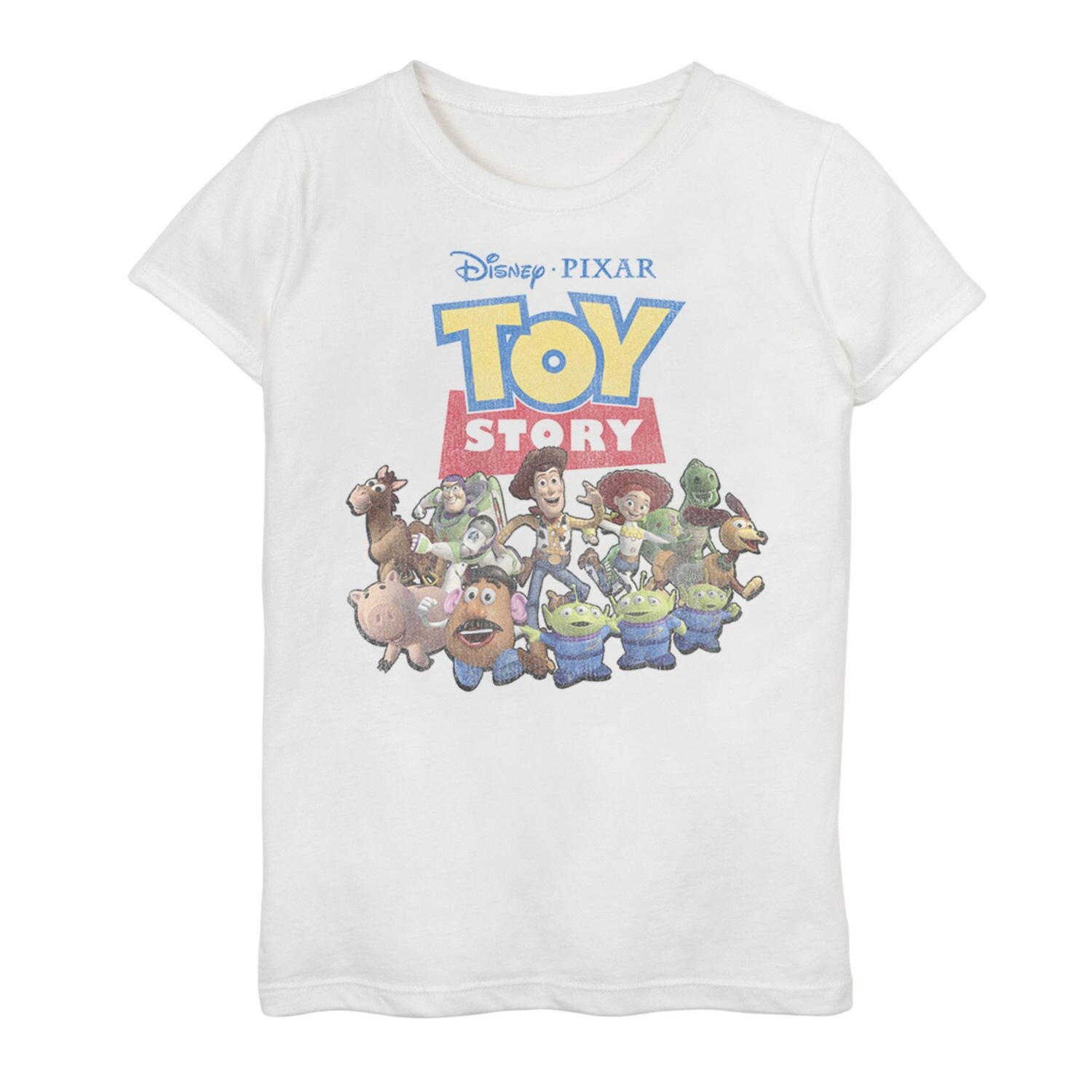 Футболка с графическим логотипом группы Disney/Pixar Toys Story для девочек 7–16 лет Disney
Футболка с графическим логотипом группы Disney/Pixar Toys Story для девочек 7–16 лет Disney