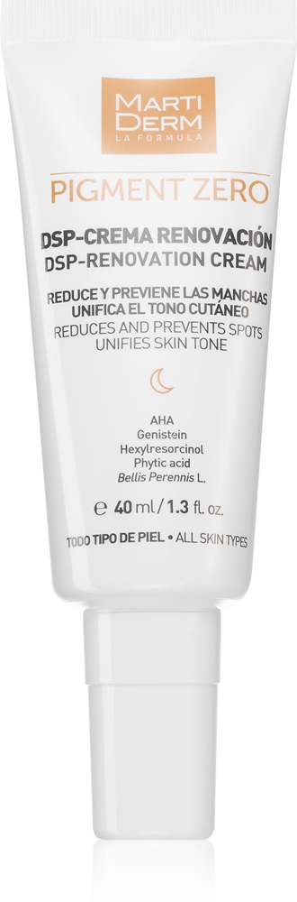 Ночной крем Pigment zero dsp-cream для коррекции пигментных пятен Martiderm, 40 мл
Ночной крем Pigment zero dsp-cream для коррекции пигментных пятен Martiderm, 40 мл