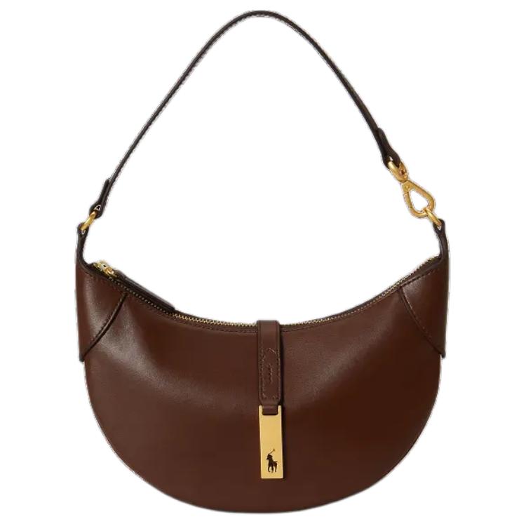 Polo Ralph Lauren Плечевая сумка Polo ID Mini из кожи для женщин, dark brown
Polo Ralph Lauren Плечевая сумка Polo ID Mini из кожи для женщин, dark brown