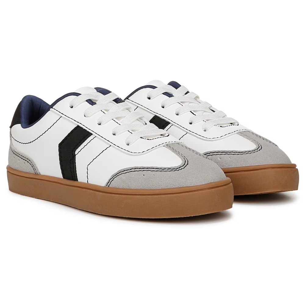 Детские кроссовки на шнурках для игр madison play little kid от Dr. Scholl'S, white/navy/gum
Детские кроссовки на шнурках для игр madison play little kid от Dr. Scholl'S, white/navy/gum