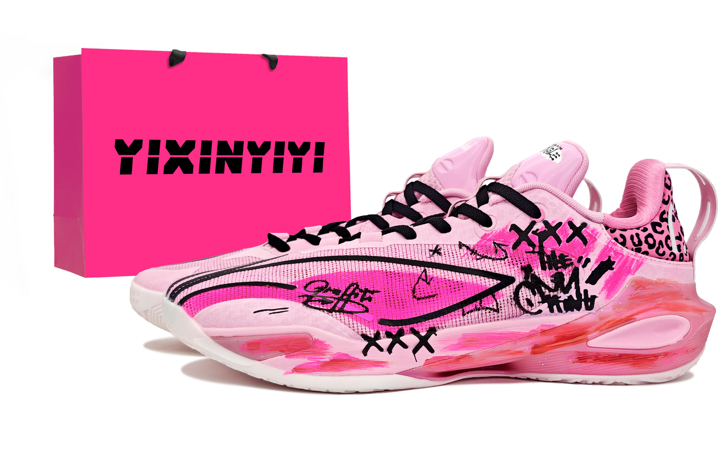 LINING Мужские баскетбольные кроссовки Flash Strike 11 Support Rebound Cushioning низкие Pink Black
LINING Мужские баскетбольные кроссовки Flash Strike 11 Support Rebound Cushioning низкие Pink Black