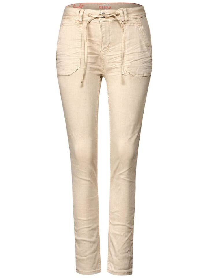 Тканевые брюки Street One, бежевый
Тканевые брюки Street One, бежевый