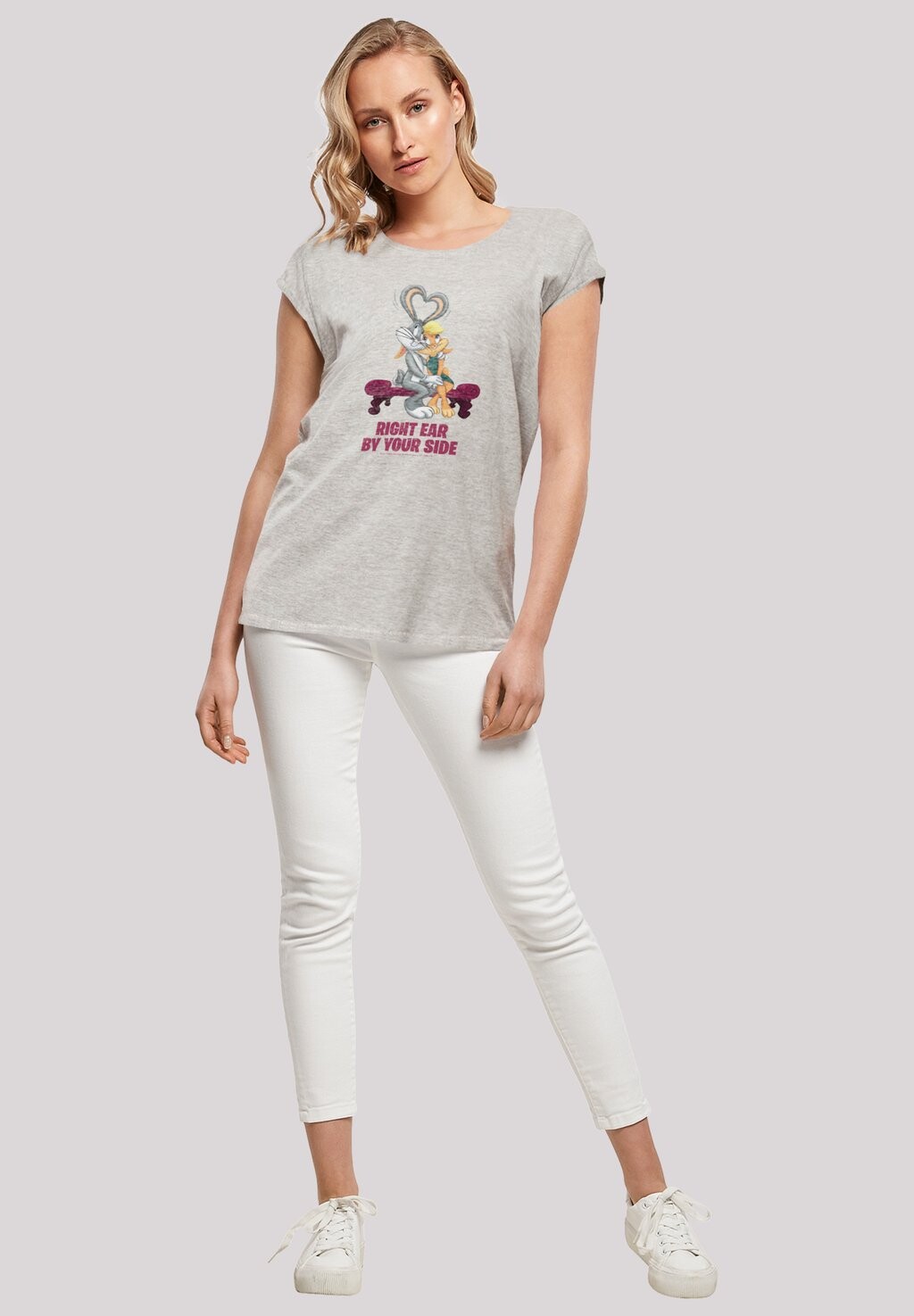 Футболка с принтом LOONEY TUNES BUGS AND LOLA VALENTINE S CUDDLE F4NT4STIC, серый
Футболка с принтом LOONEY TUNES BUGS AND LOLA VALENTINE S CUDDLE F4NT4STIC, серый