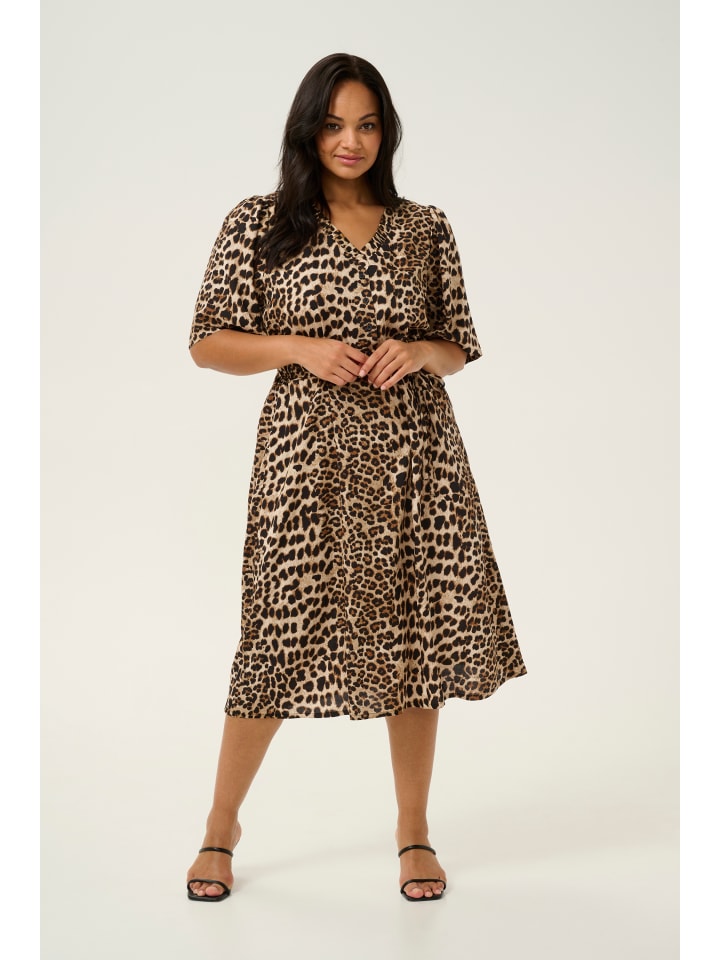 Платье KCarinay, стандартного кроя, с классическим леопардовым принтом KAFFE curve
Платье KCarinay, стандартного кроя, с классическим леопардовым принтом KAFFE curve