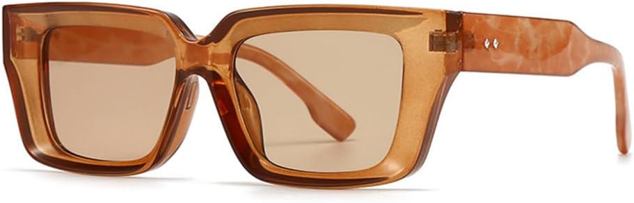 Ретро-солнцезащитные очки класса люкс для женщин и мужчин, модная оправа, градиентный дизайн, защита от УФ-излучения UV400, цвет «Светлый чай», один размер TYUVIVO, Light Tea
Ретро-солнцезащитные очки класса люкс для женщин и мужчин, модная оправа, градиентный дизайн, защита от УФ-излучения UV400, цвет «Светлый чай», один размер TYUVIVO, Light Tea