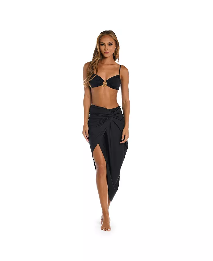 Женская пляжная накидка Sunshine Solids Convertible Faux Wrap Sunshine 79, черный
Женская пляжная накидка Sunshine Solids Convertible Faux Wrap Sunshine 79, черный