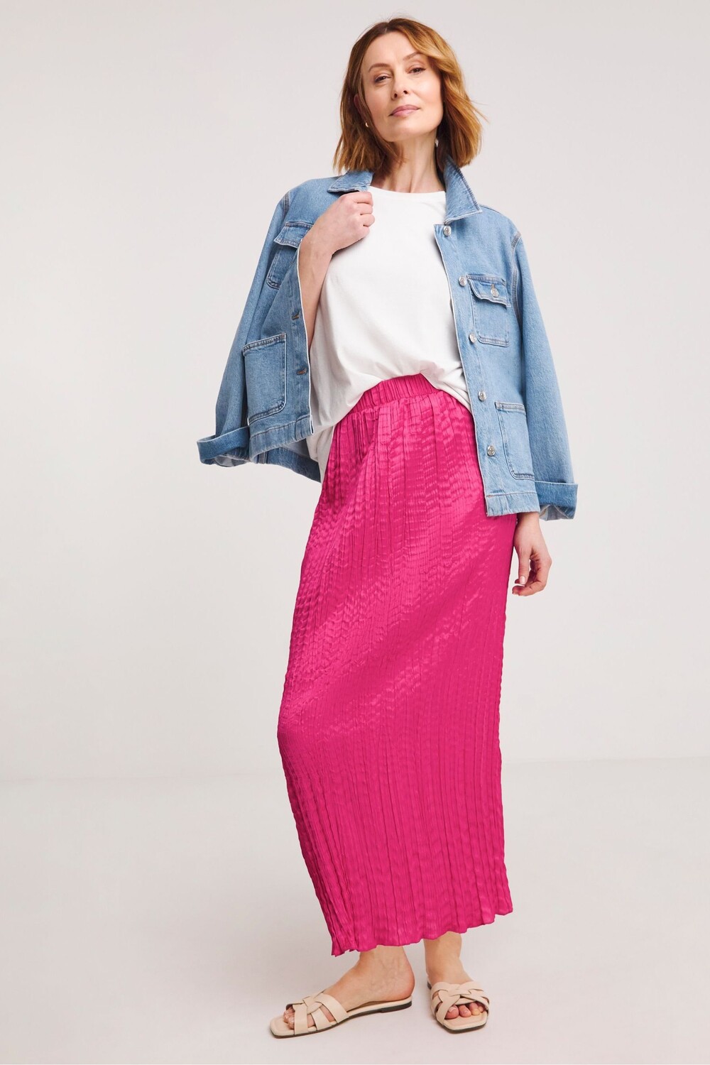 Юбка из жатого атласа Jd Williams, розовый
Юбка из жатого атласа Jd Williams, розовый