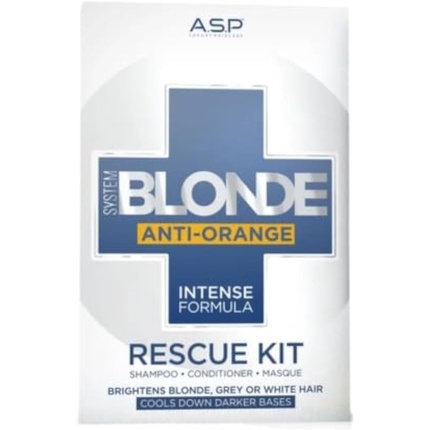 Набор для восстановления цвета волос Asp System Blonde Anti-Orange Affinage
Набор для восстановления цвета волос Asp System Blonde Anti-Orange Affinage