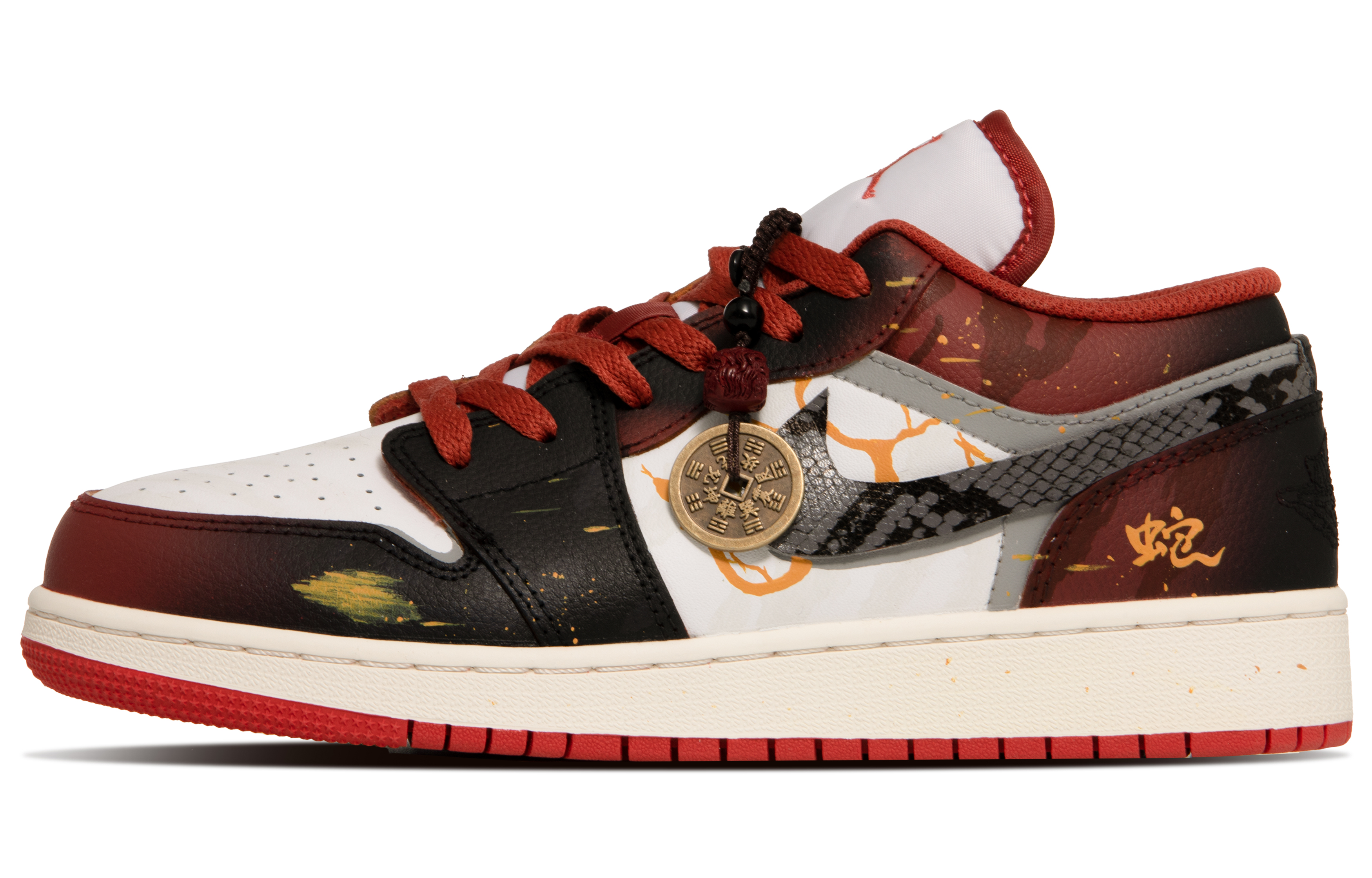 Jordan Баскетбольные кроссовки Air 1 Shock Absorbers с антискользящим покрытием, винтажные, низкие, мужские, черно-красные
Jordan Баскетбольные кроссовки Air 1 Shock Absorbers с антискользящим покрытием, винтажные, низкие, мужские, черно-красные