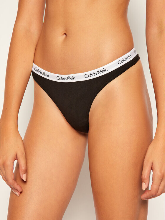 Струнная танга Calvin Klein, черный 
Струнная танга Calvin Klein, черный