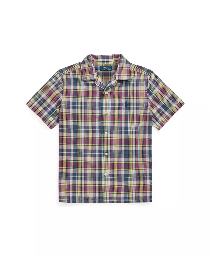 Рубашка в клетку Big Boys для лагеря Polo Ralph Lauren, мультиколор
Рубашка в клетку Big Boys для лагеря Polo Ralph Lauren, мультиколор