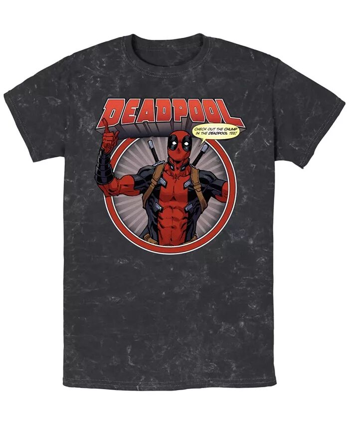 Мужская футболка Deadpool Chump с коротким рукавом из минеральной ткани Fifth Sun, черный
Мужская футболка Deadpool Chump с коротким рукавом из минеральной ткани Fifth Sun, черный