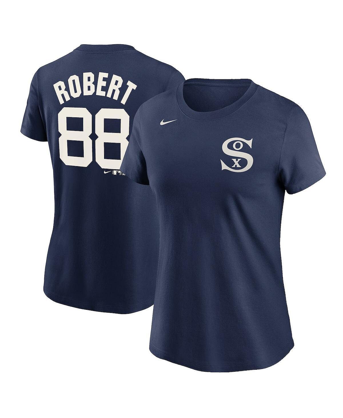 Женская футболка Luis Robert Navy Chicago White Sox 2021 Field of Dreams с именем и номером Nike, темно-синий
Женская футболка Luis Robert Navy Chicago White Sox 2021 Field of Dreams с именем и номером Nike, темно-синий