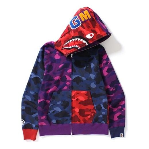 Толстовка A BATHING APE BAPE Color Camo Crazy Shark Full Zip, мультиколор
Толстовка A BATHING APE BAPE Color Camo Crazy Shark Full Zip, мультиколор