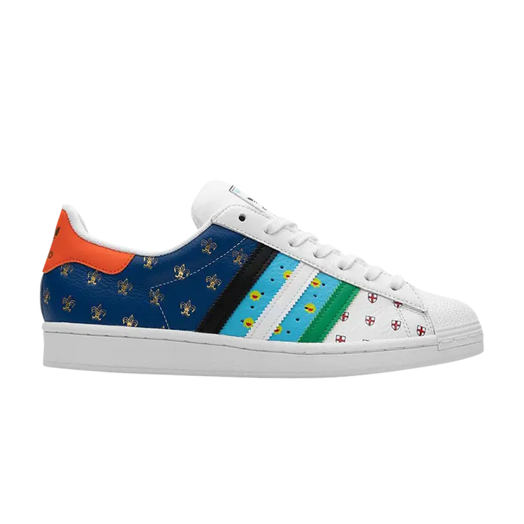 Кроссовки Adidas Size x Superstar, белый
Кроссовки Adidas Size x Superstar, белый