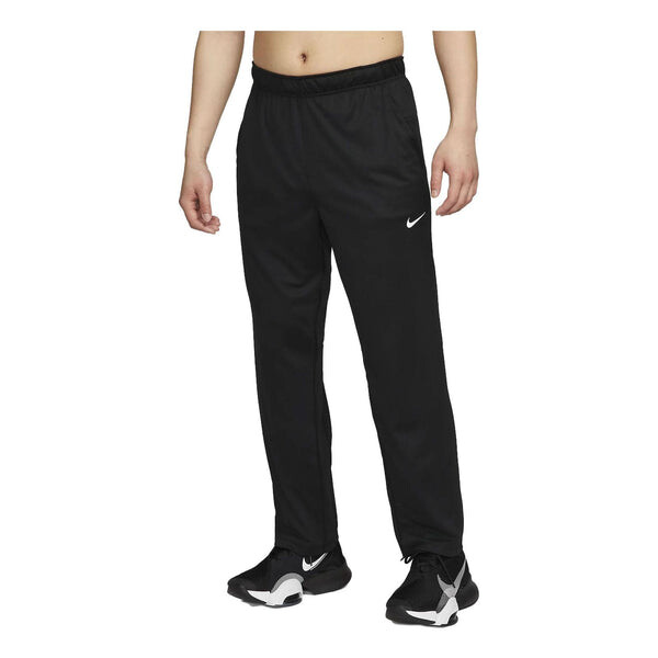 Брюки totality dri fit с открытым низом универсальные брюки Nike, черный 
Брюки totality dri fit с открытым низом универсальные брюки Nike, черный