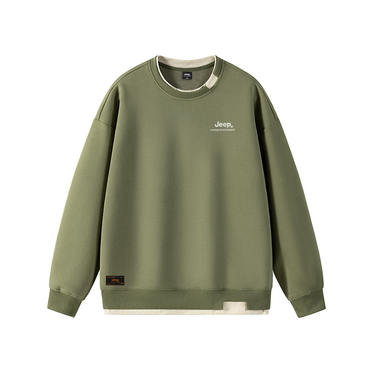 Свитшот Unisex Crew Neck Moderate Regular Jeep, зеленый
Свитшот Unisex Crew Neck Moderate Regular Jeep, зеленый