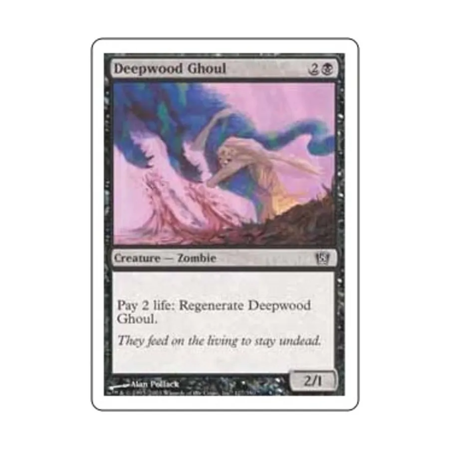 CCG Глубоководный гуль (клавиша C), MTG - 8th Edition
CCG Глубоководный гуль (клавиша C), MTG - 8th Edition